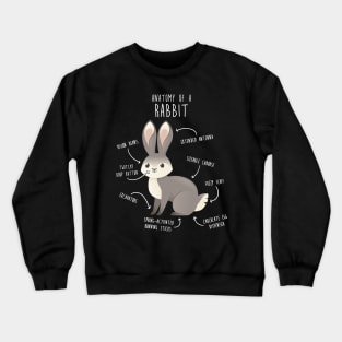 Rabbit Anatomy Crewneck Sweatshirt